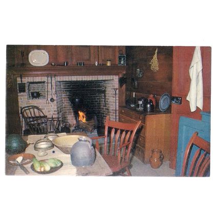 UPPER CANADA VILLAGE, MORRISBURG, ONTARIO, CANADA unused vintage postcard. =