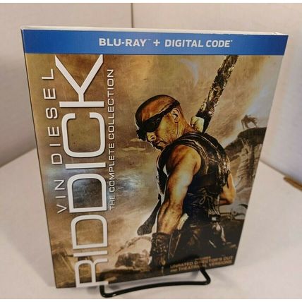 Riddick The Complete Collection (Blu-ray) Slipcover-NEW-Box Shipping