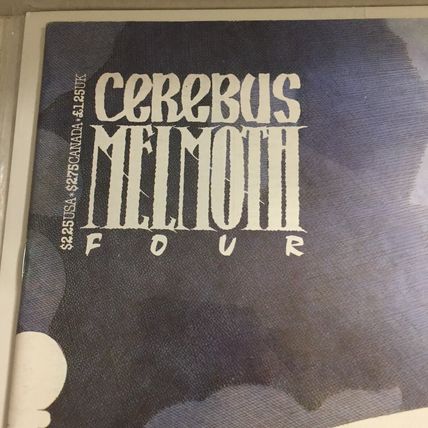 1991 Aardvark-Vanaheim Cerebus Melmoth Four Comic Book #143