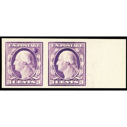 483, Mint Superb NH/LH 3¢ Pair Post Office Fresh -*- Stuart Katz