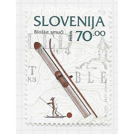 SLOVENIA SLOVENIJA CELEBRATING CULTURE SLOVENE USED 70 SKI