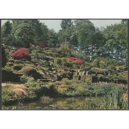The Rock Garden, RHS Gardens, Wisley, Surrey, c.1980 - Jarrold Postcard