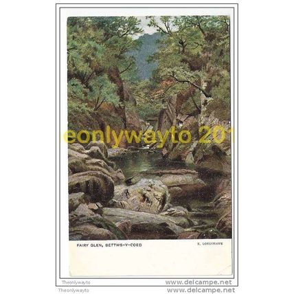 FAIRY GLEN, BETTWS-Y-COED, WALES, 1900s?, Postcard