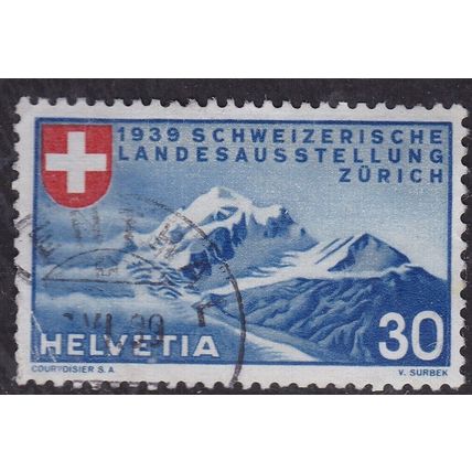Switzerland 1939 National Exhibition in German 30c Fine Used SG 397G VGC