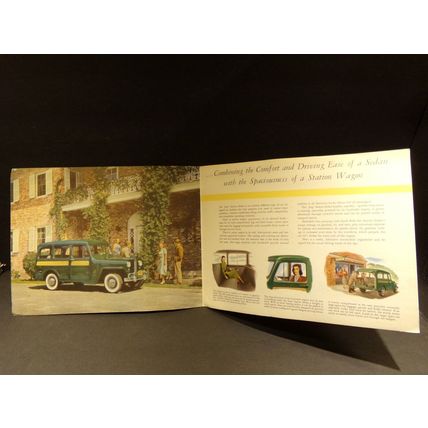 The "Jeep" Station Sedan Sales Brochure Willys-Overland 1948