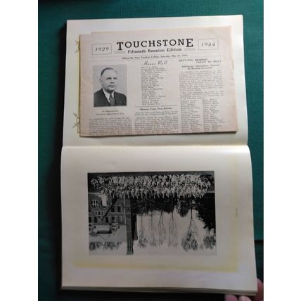 The Touchstone 1929 Year Book Senior Class 25th Reunion M.S.T.C Millersville, PA