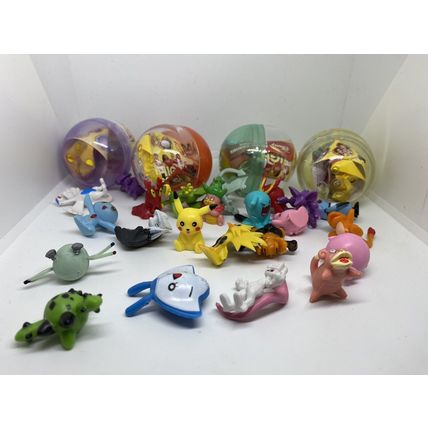 100 X Toy Filled capsules Pokemon - VENDING MACHINE STOCK REFILLS 50-55mm