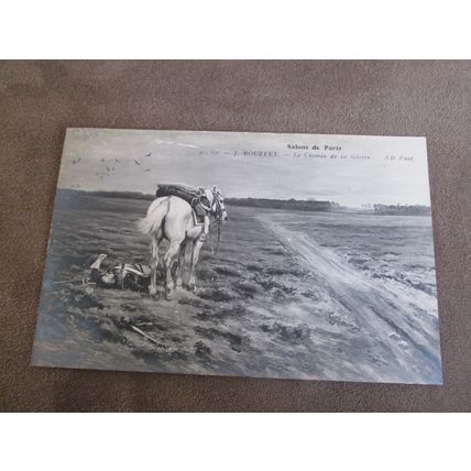 ND Photo Postcard - Napoleon / Napoleonic Wars / Fallen Soldier