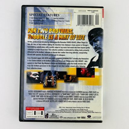 When Thugs Cry DVD
