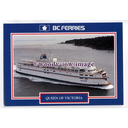 FE1984 - Canadian B C Ferry - Queen of Victoria - postcard