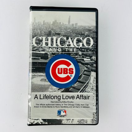 Chicago And The Cubs - A Lifelong Love Affair Royko VHS Video Tape ClamshellCase