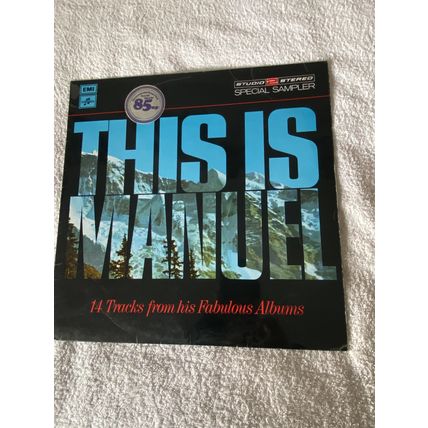 THIS IS MANUEL 14 Tracks From His Fabulous Albums 33 rpm 12" Vinyl LP