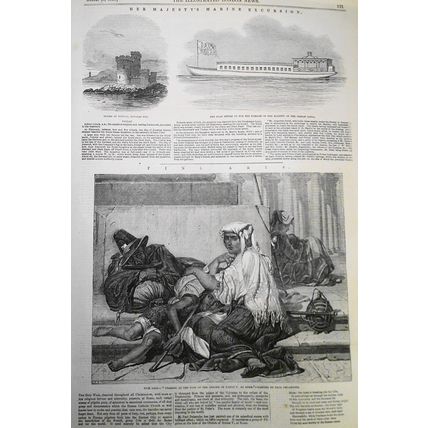 Her Majesty's Marine Excursion - August 21, 1847 Illustrated London News section