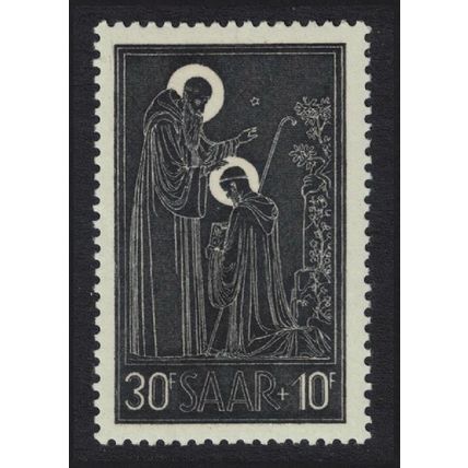 Saar Tholey Abbey Fund 1953 MH SG#344