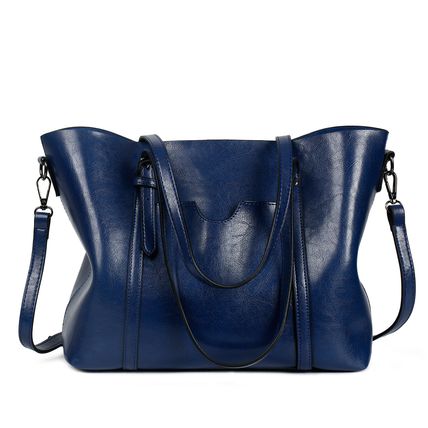 Women Top Handle Satchel Handbags Shoulder Bag Messenger Tote Bag Purse Blue