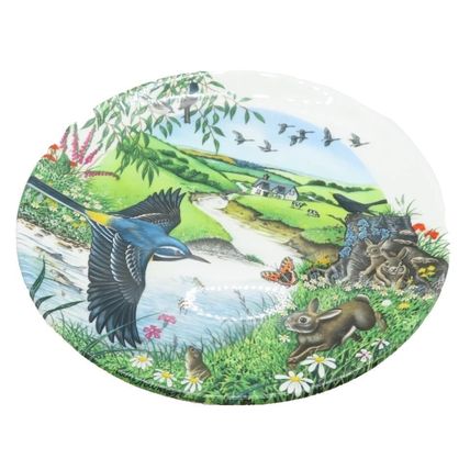 The River Valley Decorative Plate Wedgewood Design by Colin Newman