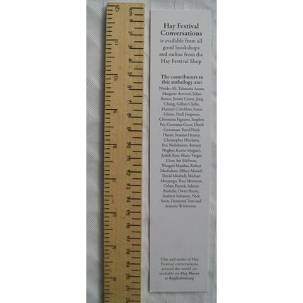 Bookmark - Hay Festival Conversations list of contributors