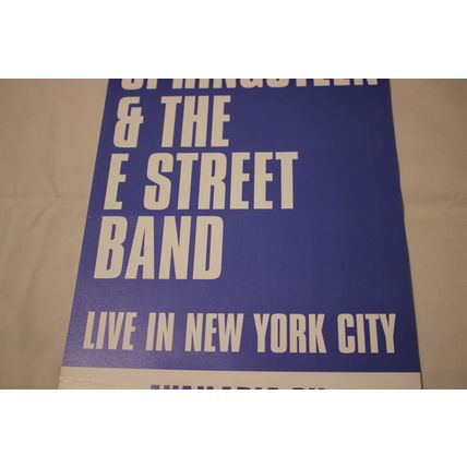 Bruce Springsteen & The E Street Band Double Sided Cardboard Promo-BRUCE SPRIN