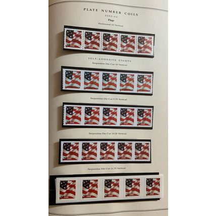 Collection Of Mostly PL# Coils In Album - Face Value $459.00+ - Stuart Katz
