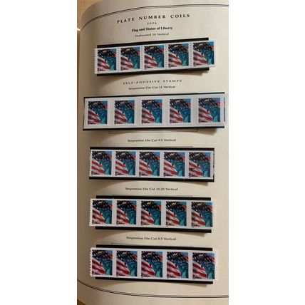Collection Of Mostly PL# Coils In Album - Face Value $459.00+ - Stuart Katz