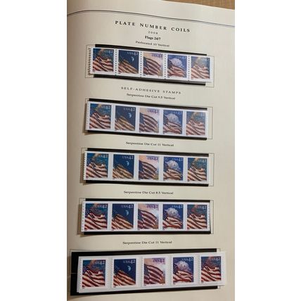Collection Of Mostly PL# Coils In Album - Face Value $459.00+ - Stuart Katz