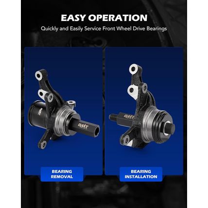 Orion Motor Tech Wheel Bearing Press Kit for Front Wheel Drive Bearing Removal &