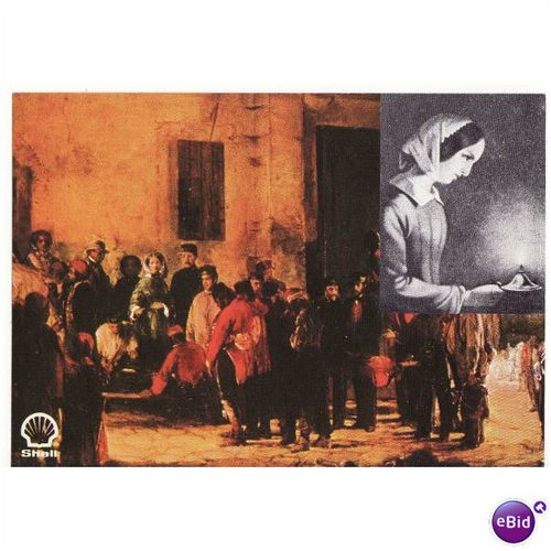 Shell Great Britons Card 1972 : FLORENCE NIGHTINGALE 1820-1910