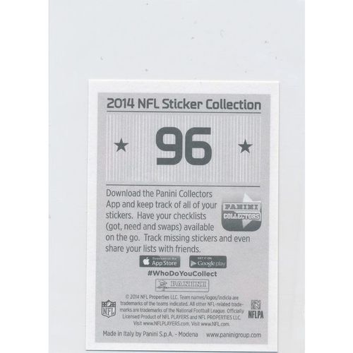 2014 Panini NFL Sticker Collection #96 Chris Ogbonnaya Cleveland Browns