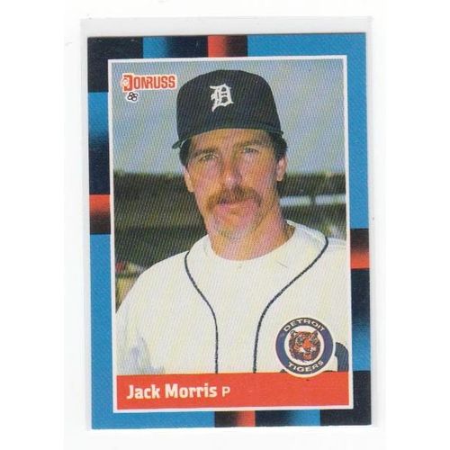 1988 Donruss Jack Morris baseball card #127 -NM- Tigers