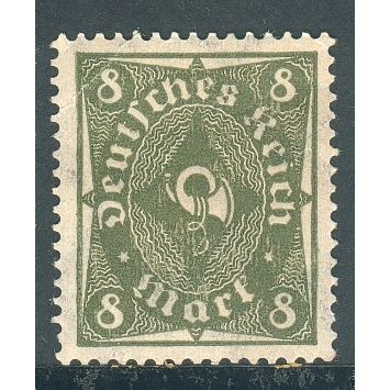 Germany 1922 - SG 210 - 8pf Posthorn MH