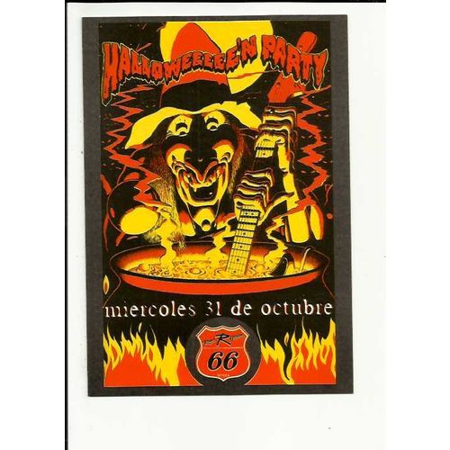 Advertising R-66 ROADHOUSE Sitges Postcard