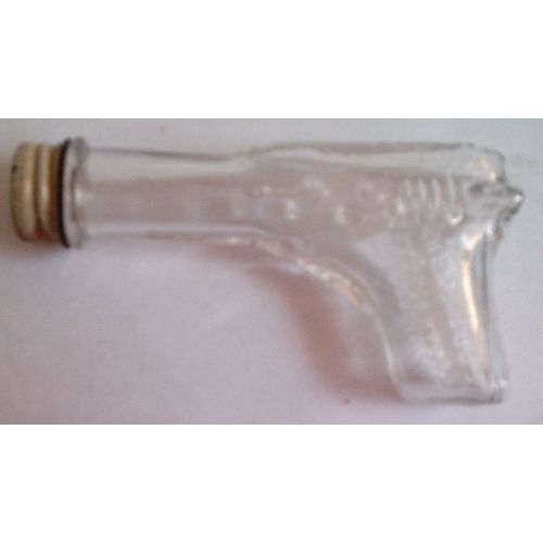 RAY GUN ' GLASS ' vintage candy container