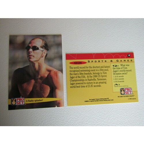 Pro Set 1992 Guinness Book of Records Trade Cards Card Variants (eb2)