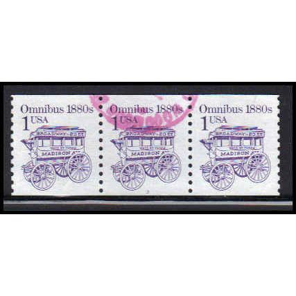 Used 2225b 1c Omnibus Very Fine PNC 3/3 PA2737