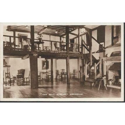 Amersham, Buckinghamshire - The Mill Stream (restaurant) -RP postcard c.1930s