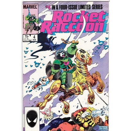 ROCKET RACCOON ' limited series ' 4 issue SET (1985)