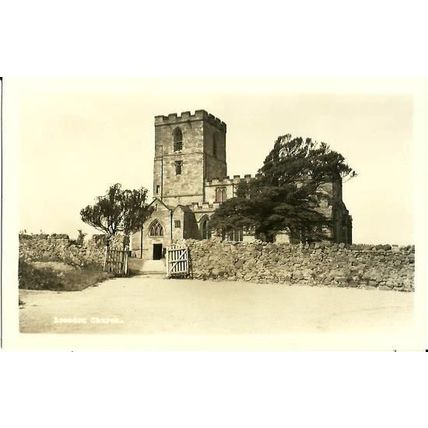 Leicestershire BREEDON Church Postcard (Bourne)