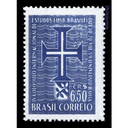 Brazil 1959 unused (mint, no gum) c1959-12