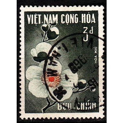 VIETNAM SÜD SOUTH [1965] MiNr 0342 ( O/used ) Blumen