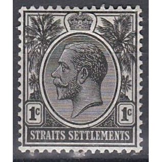 Straits Settlements 1919 1c SG 194 U/Mint