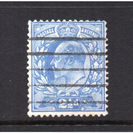 Edward VII - 1902-10 - 2½d Ultramarine (sg230) Used (#6)