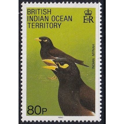 British Indian Ocean Territory 1990 SG 100 UMM - Birds/Fauna (E-662 (8))