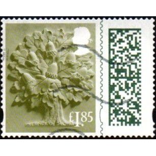 2022 England Regional. £1-85p Value. M22L QR Code. Fine Used On Piece