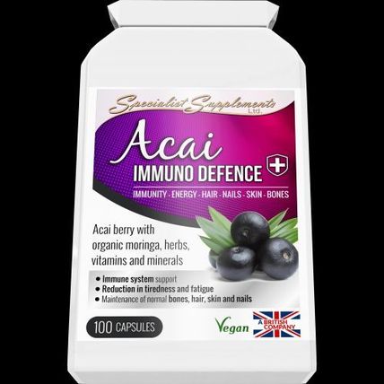 Natural Supplement - Acai Immuno Defence - Vegan