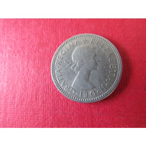 1960 QUEEN ELIZABETH II ENGLISH SHIELD ONE SHILLING FREE POST. (ed) AC