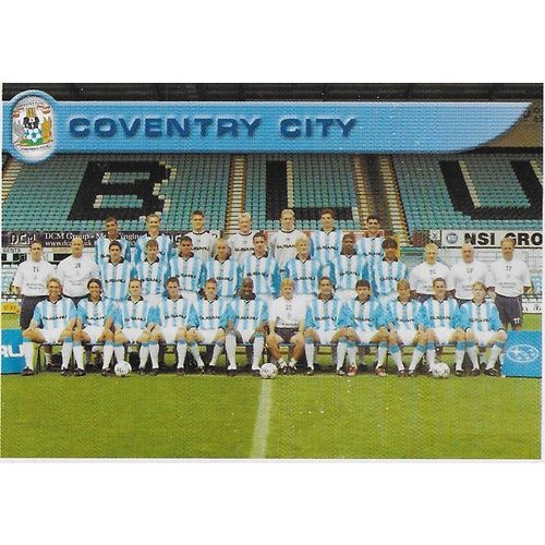 Merlin's Premier League 2001 Stickers: No.104 - Coventry City Team