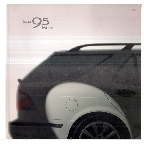 SAAB 95 ESTATE 2003 brochure 56 pages