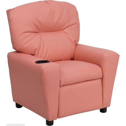 Kids Childs Movie TV Recliner Home Theater Chair Modern Cup Holder 16 Colors!