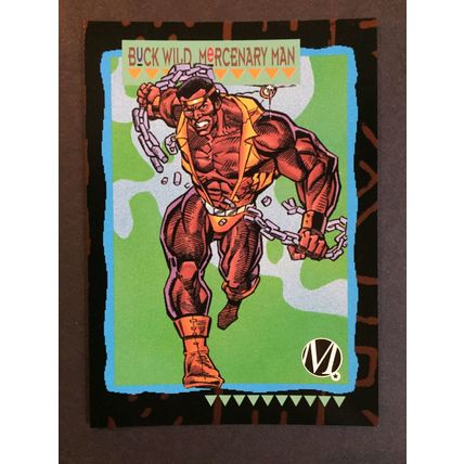 Milestone: The Dakota Universe trading card #54 (Buck Wild)