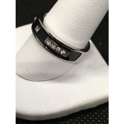 Rings Set His and Her Ring Band 3 pc Wedding Engagement Set #43 USA Seller